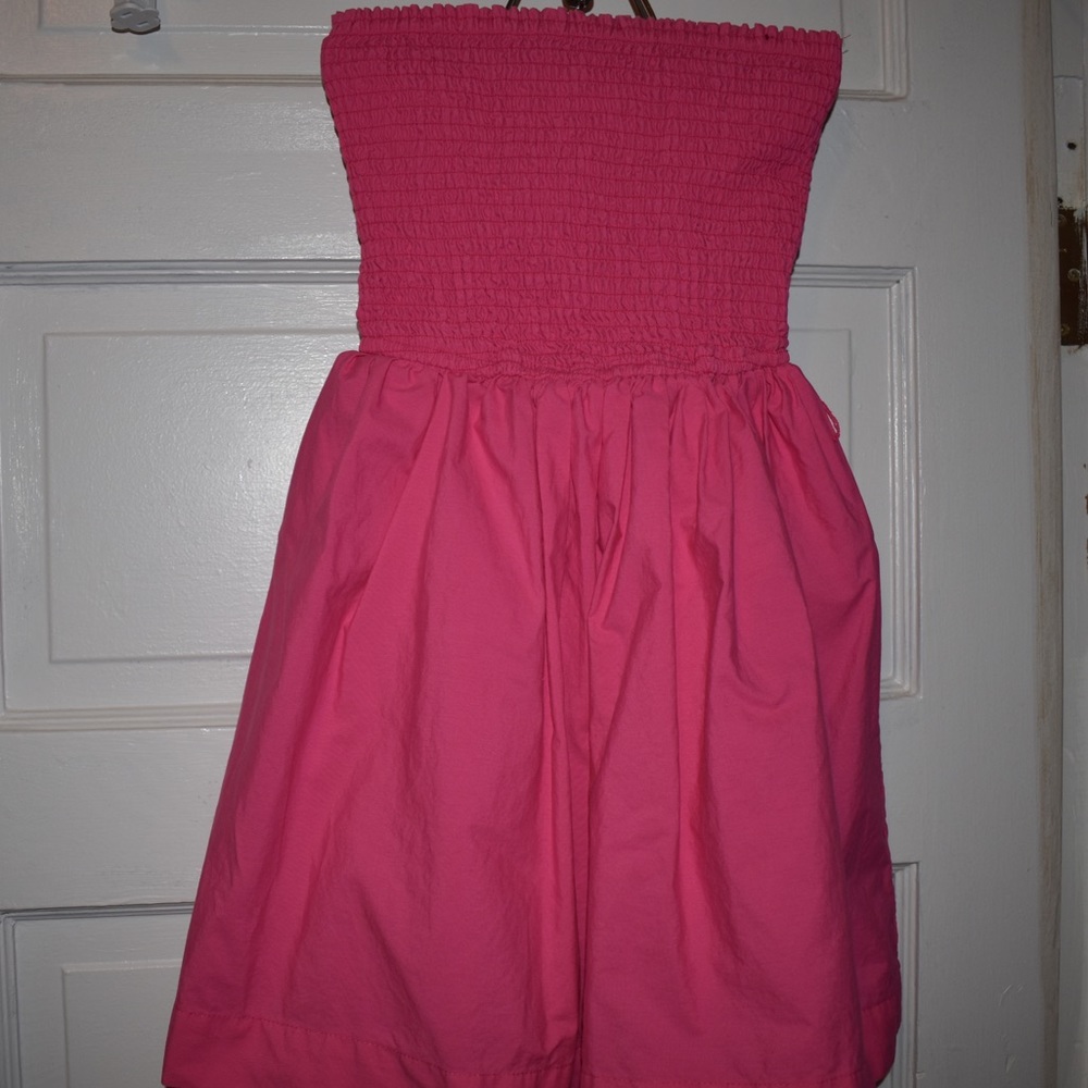 Pink Tube Top dress.